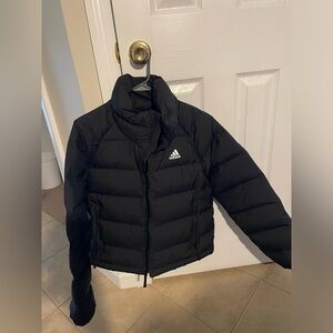 Women’s Cropped Adidas Puffer Jacket